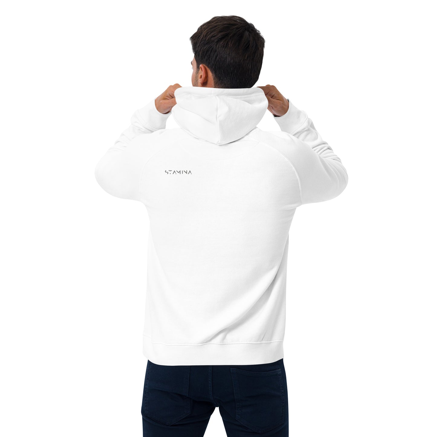 Every Rep Counts Unisex eco raglan hoodie