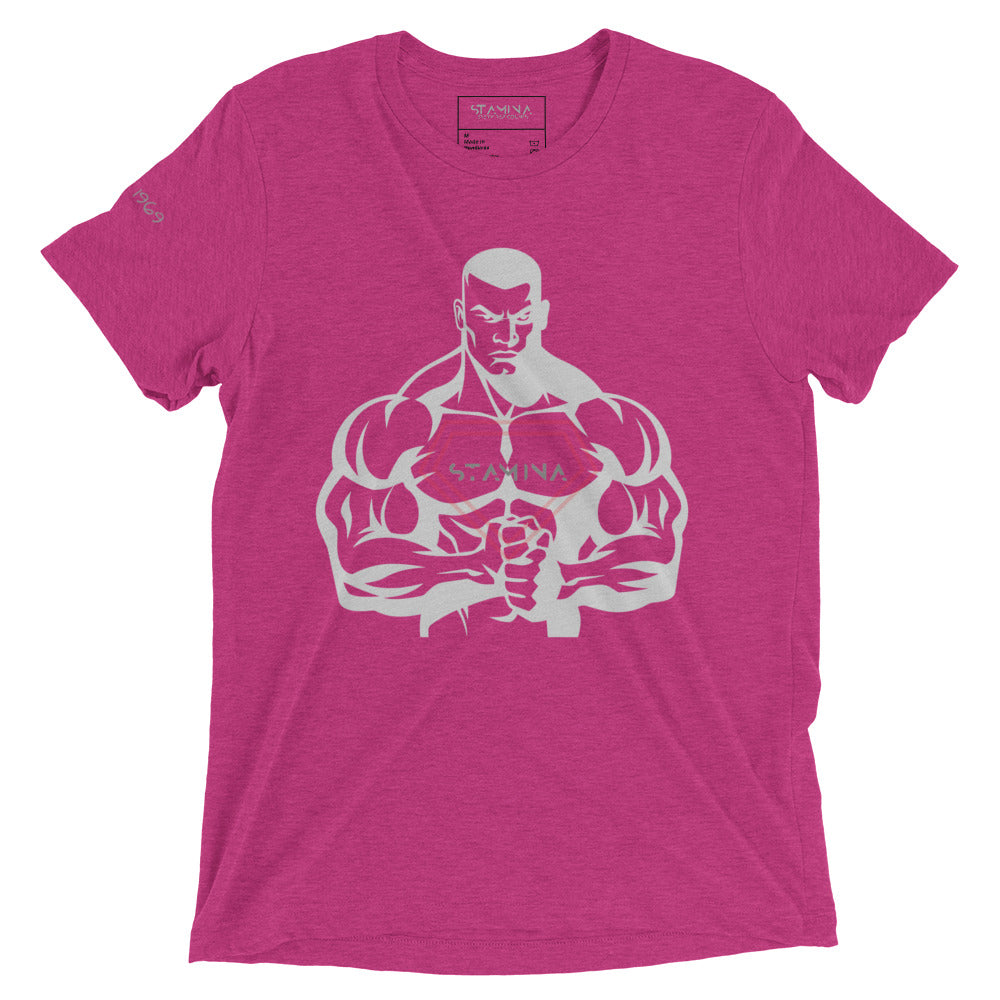 Strong Man with Superman Short sleeve t-shirt