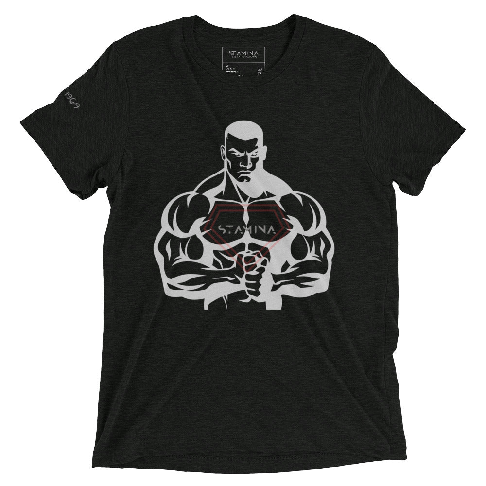 Strong Man with Superman Short sleeve t-shirt