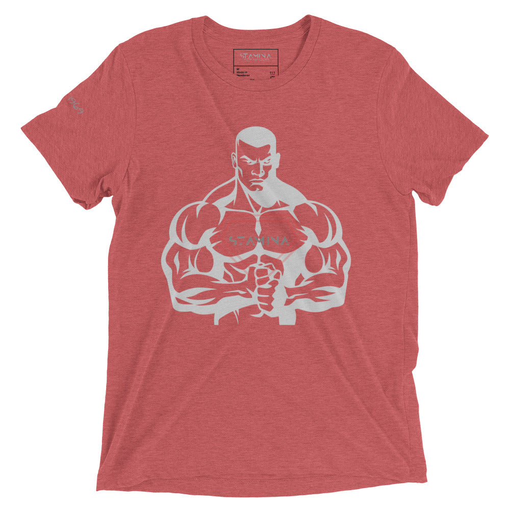 Strong Man with Superman Short sleeve t-shirt