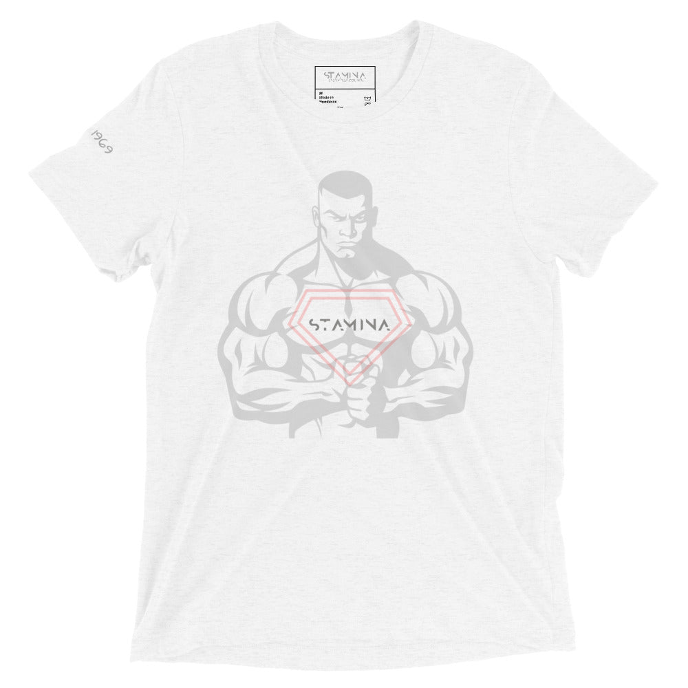 Strong Man with Superman Short sleeve t-shirt