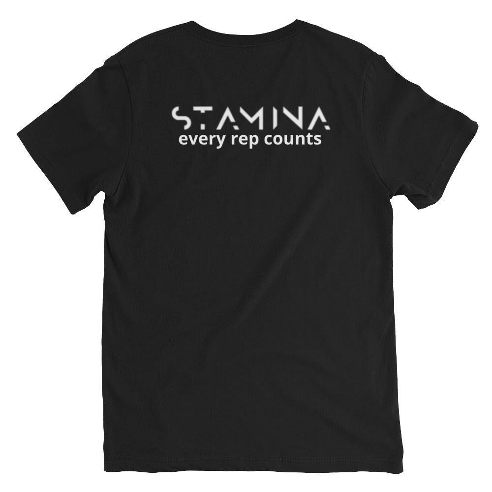 Unisex Short Sleeve V-Neck T-Shirt