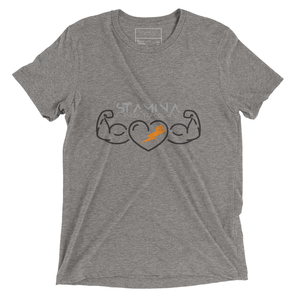 Heart with arms Short sleeve t-shirt